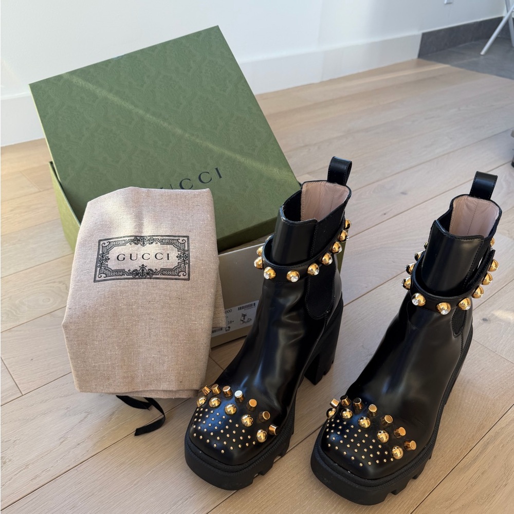 Gucci Magnum Combat Boots